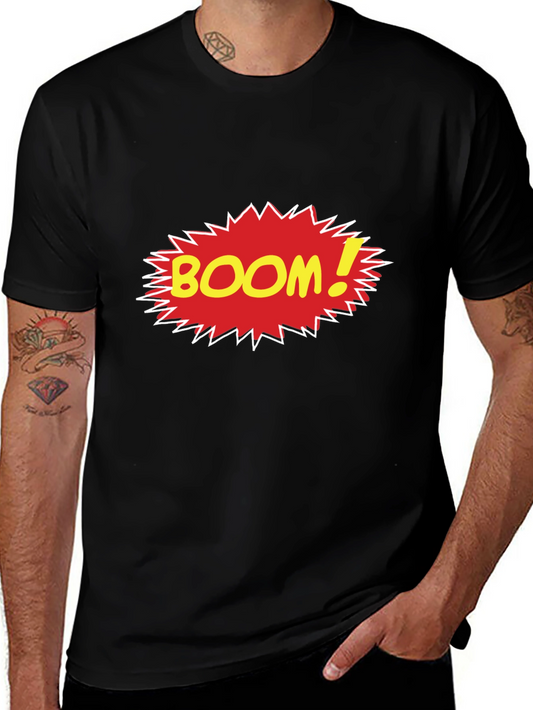 Boom Graphic T-Shirt - Comic Style