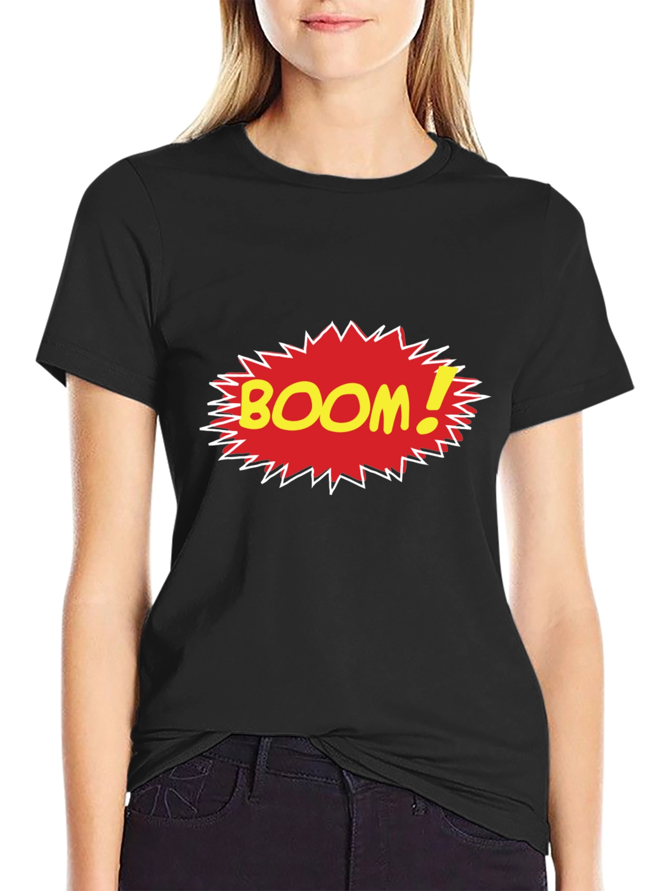 Boom Graphic T-Shirt - Comic Style