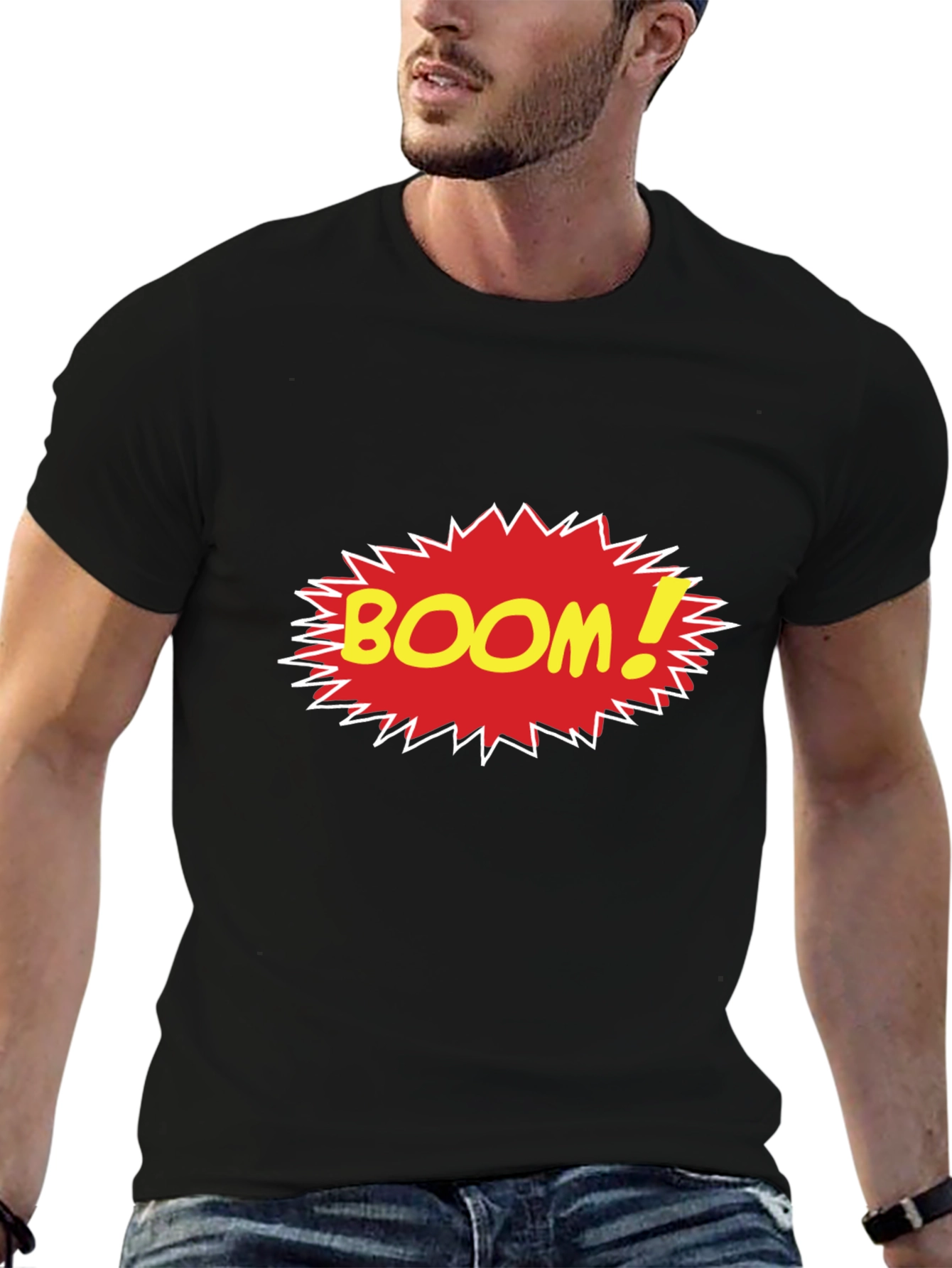 Boom Graphic T-Shirt - Comic Style
