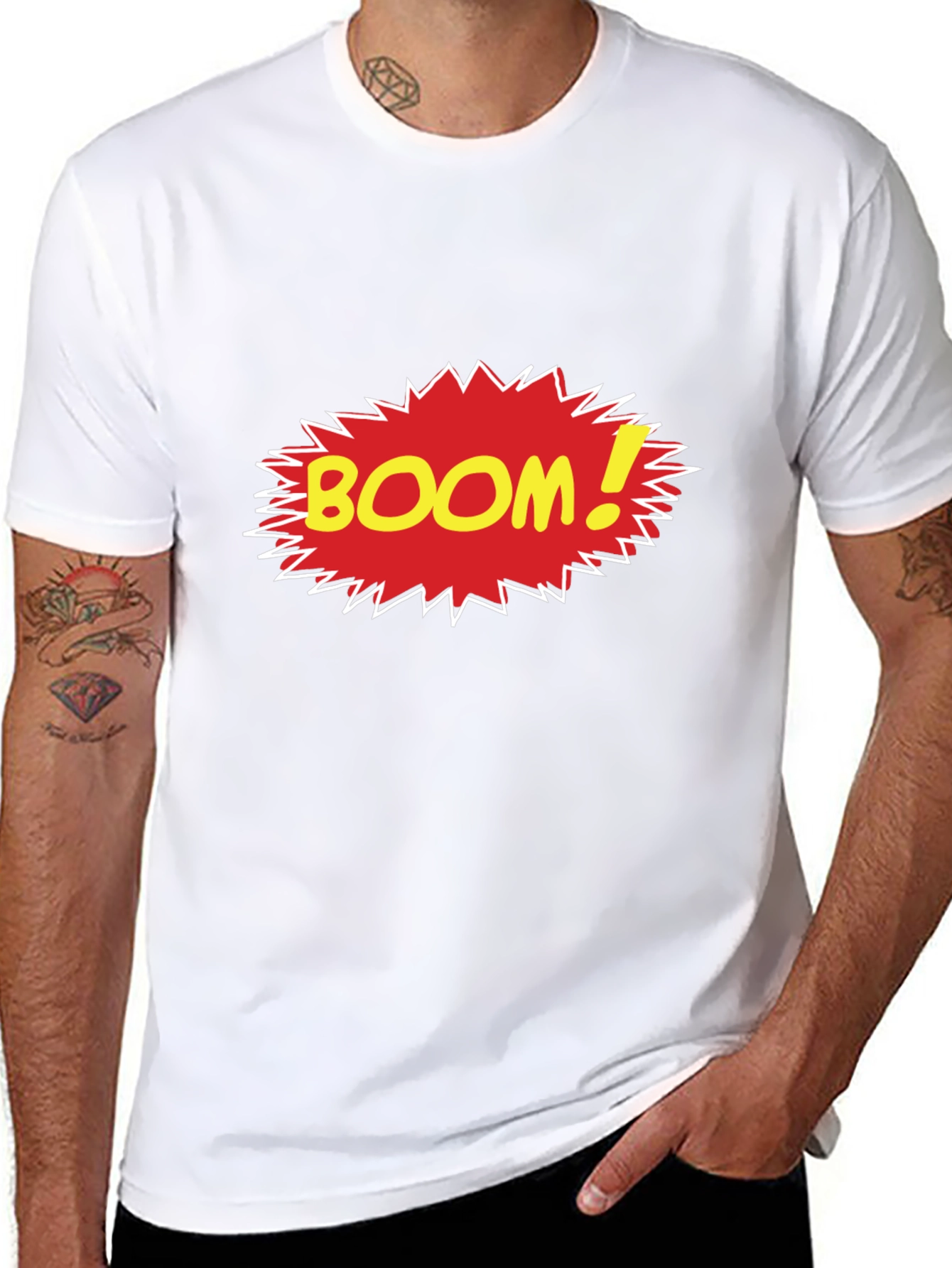Boom Graphic T-Shirt - Comic Style