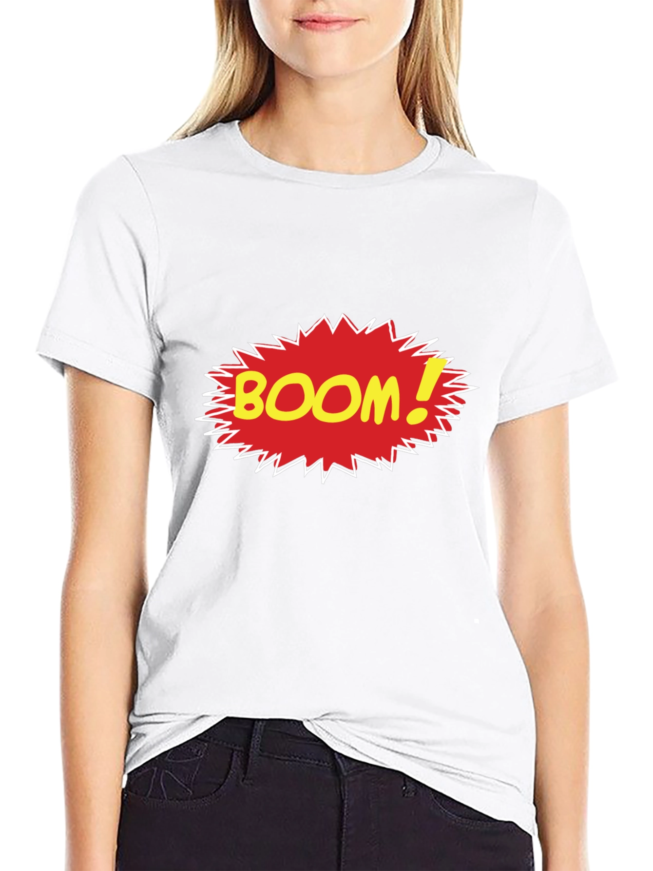 Boom Graphic T-Shirt - Comic Style