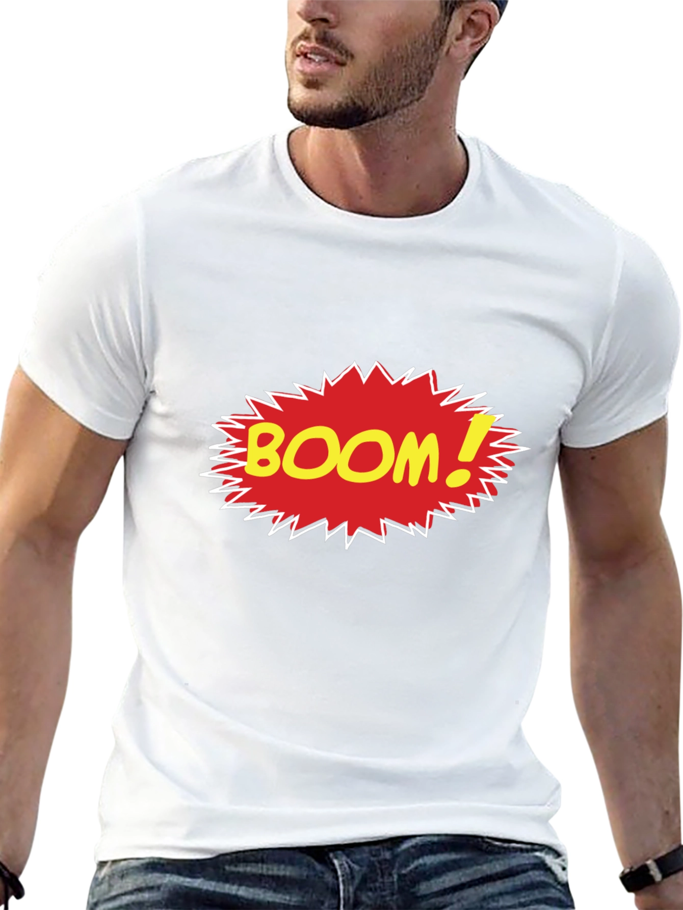 Boom Graphic T-Shirt - Comic Style