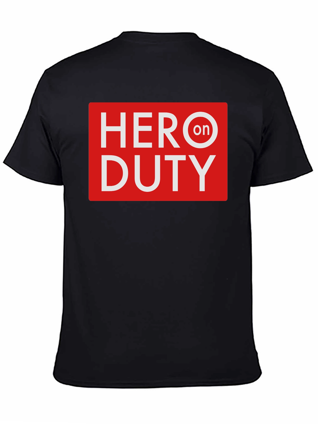 Hero On Duty Black T-Shirt
