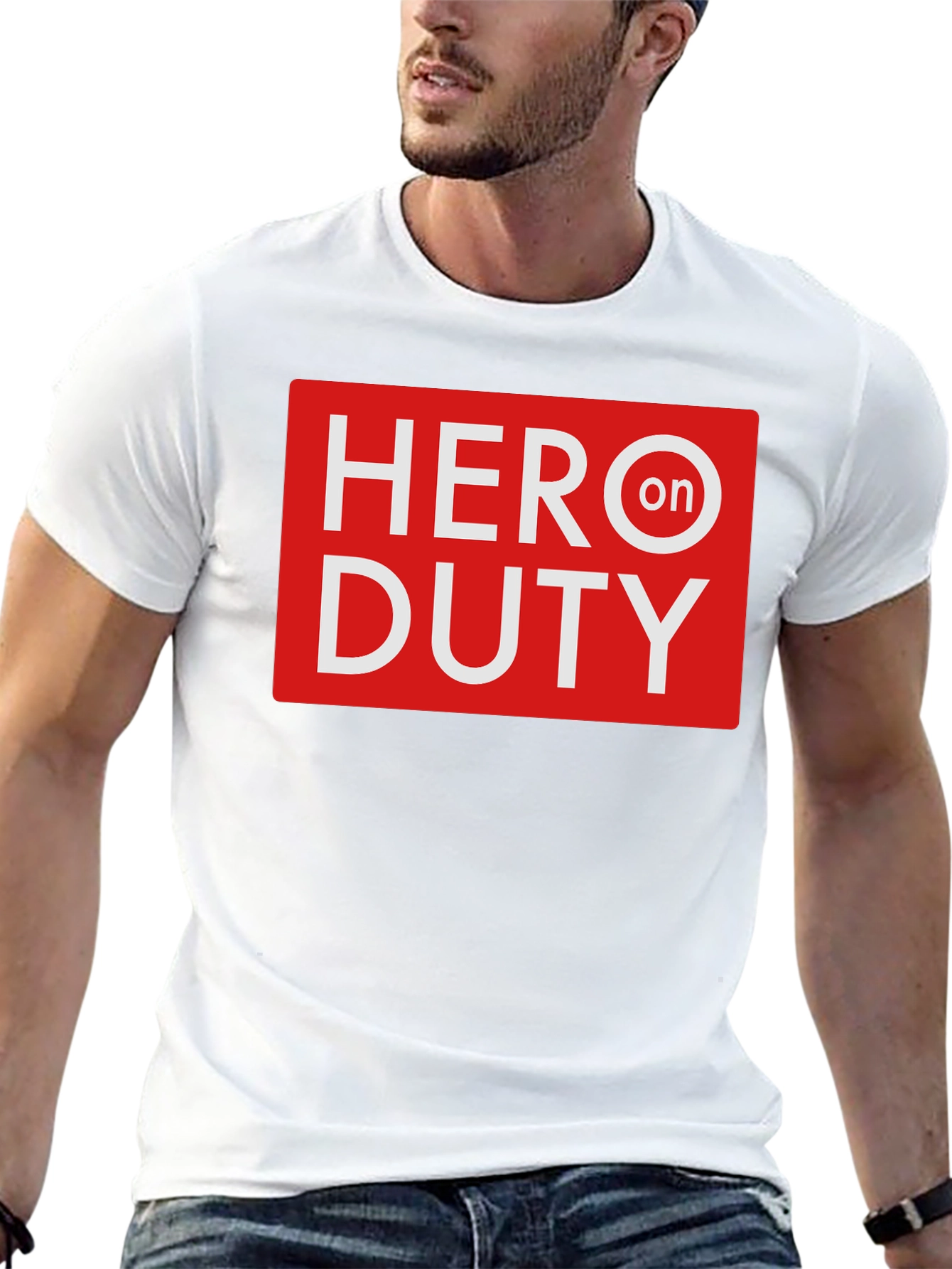 Hero On Duty Black T-Shirt