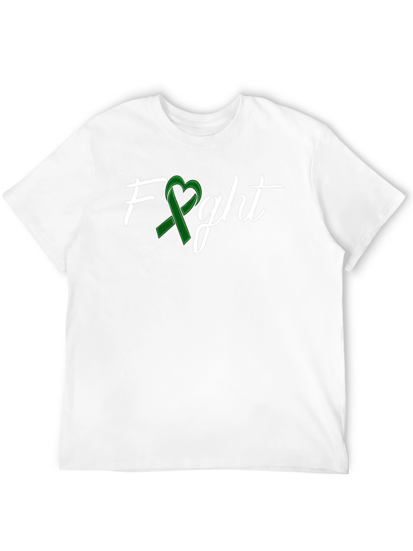Fight Ribbon Heart T-Shirt - Support Awareness