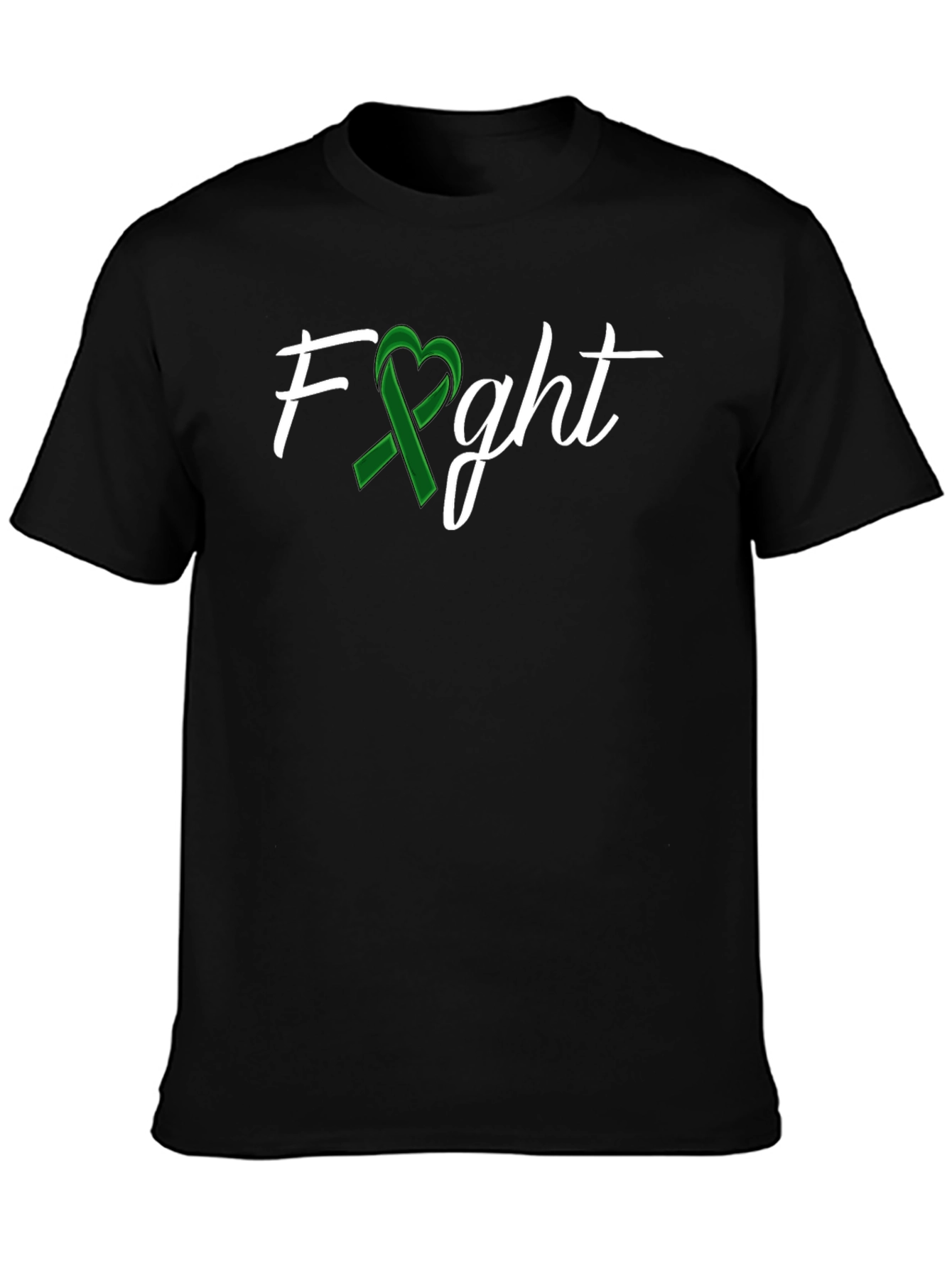 Fight Ribbon Heart T-Shirt - Support Awareness