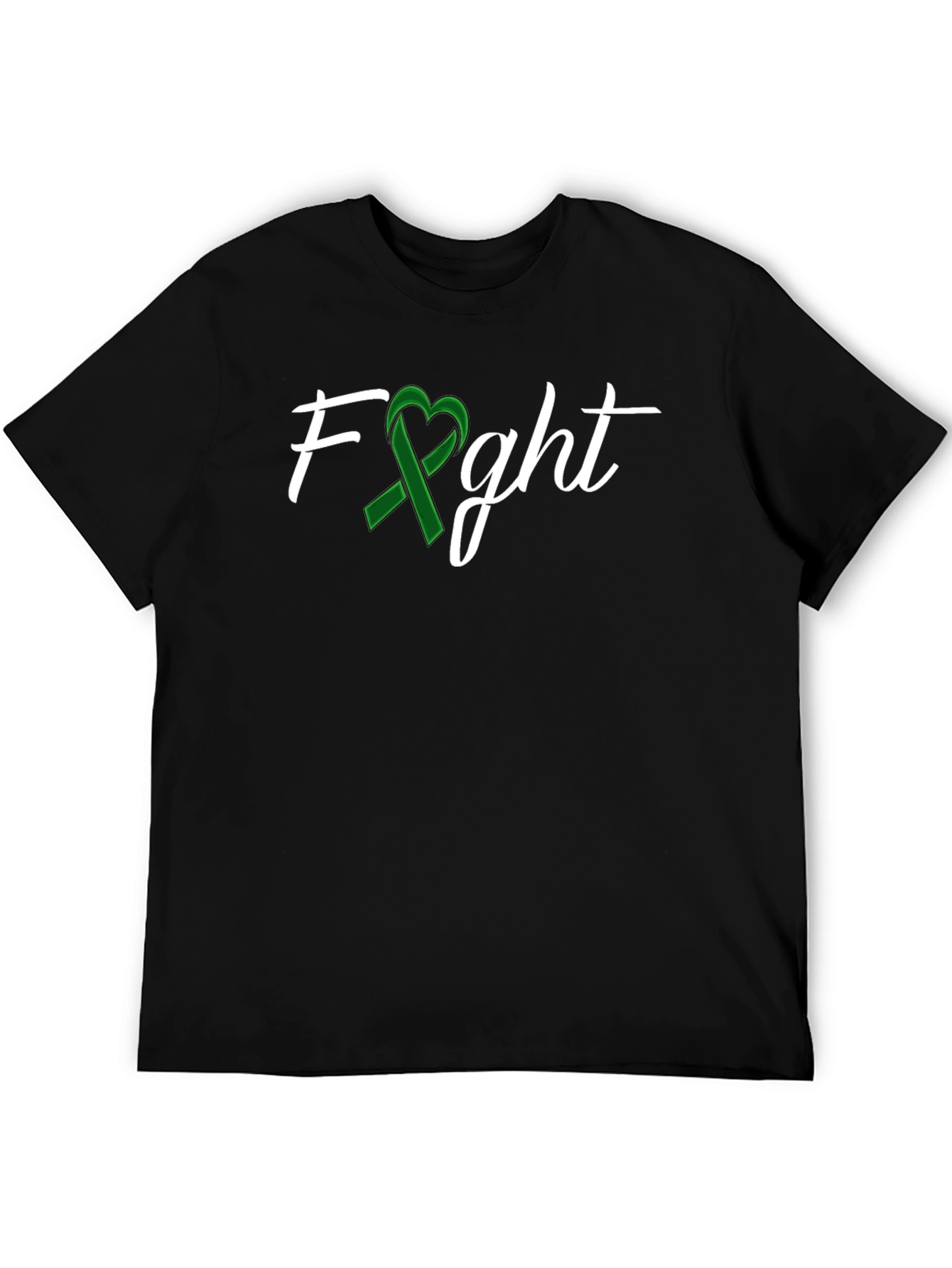 Fight Ribbon Heart T-Shirt - Support Awareness