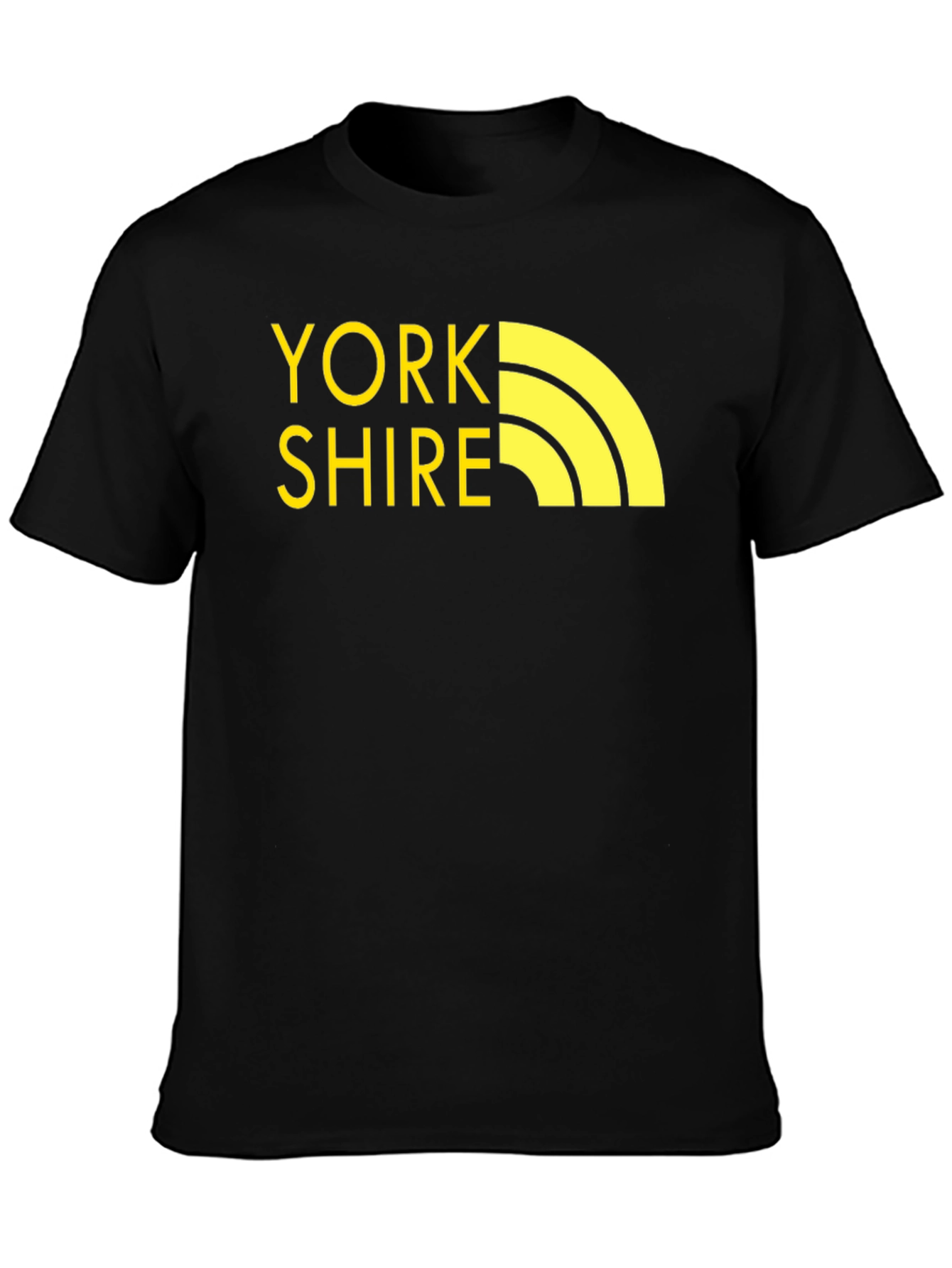 Yorkshire Graphic T-Shirt - Black