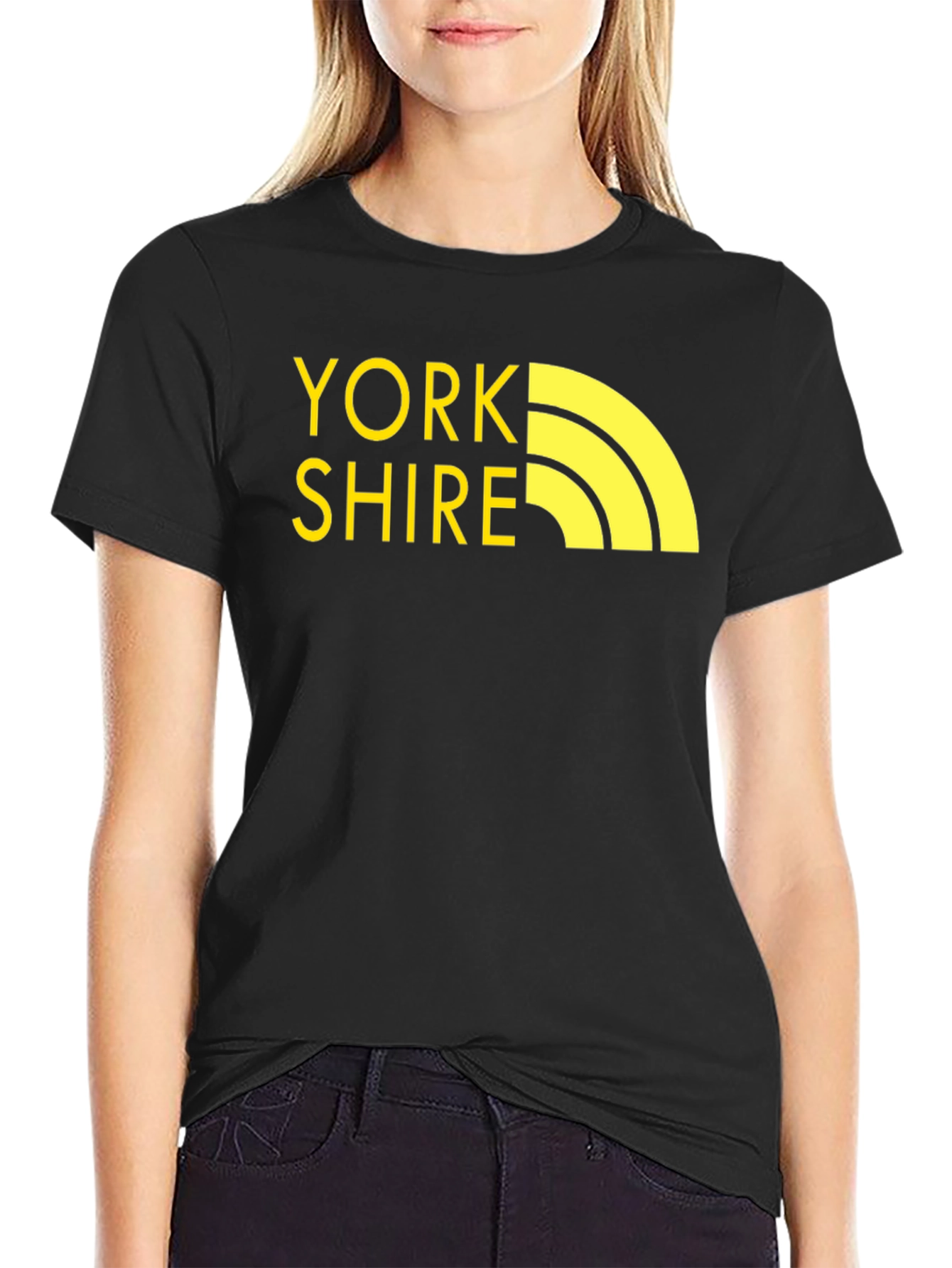 Yorkshire Graphic T-Shirt - Black