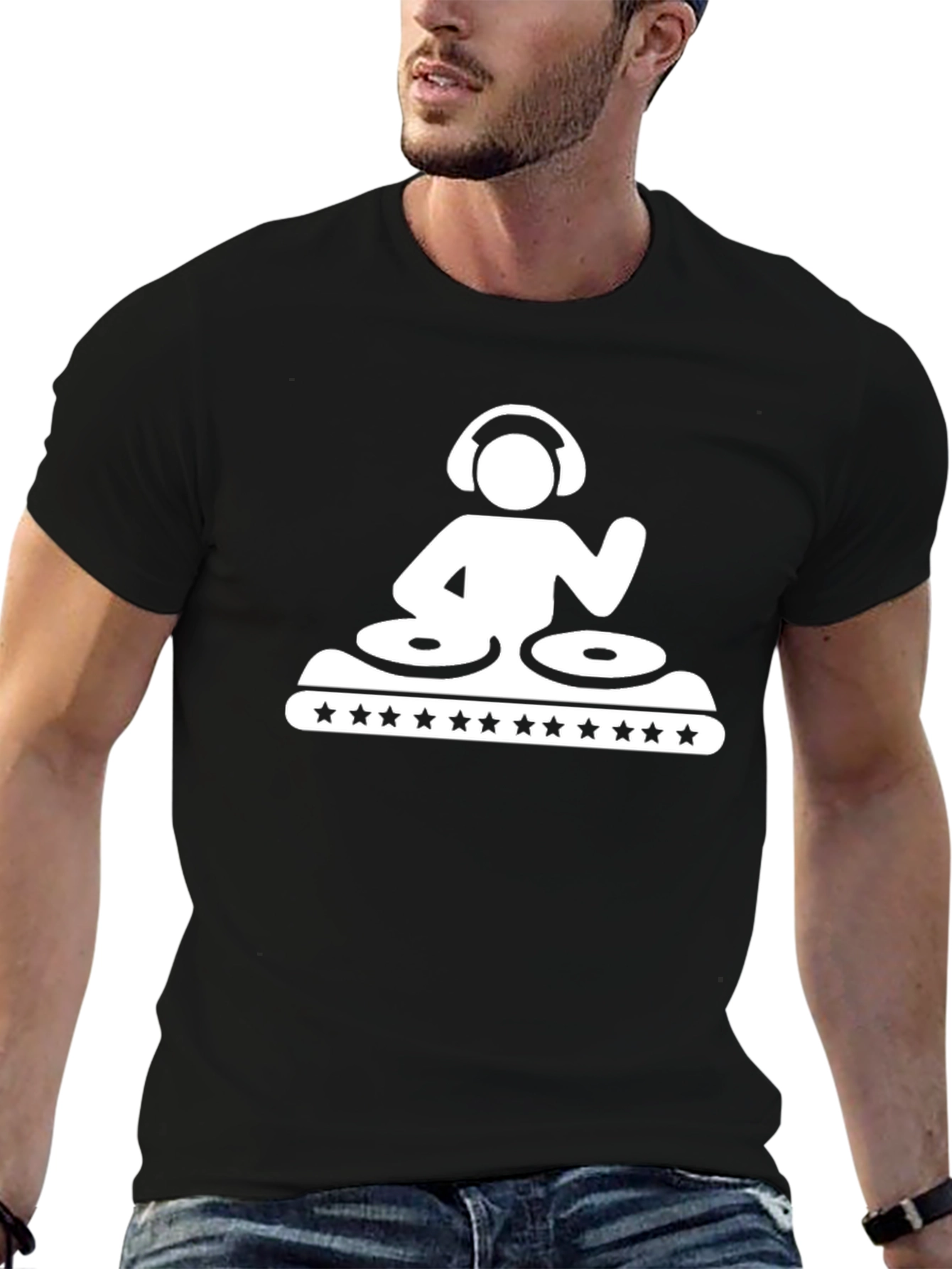 DJ Graphic T-Shirt - Cool Music Lover Tee