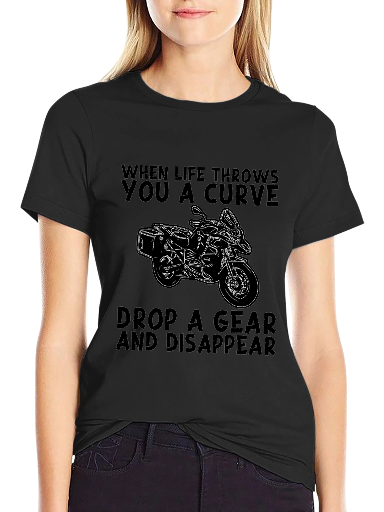 Motorcycle Curve T-Shirt