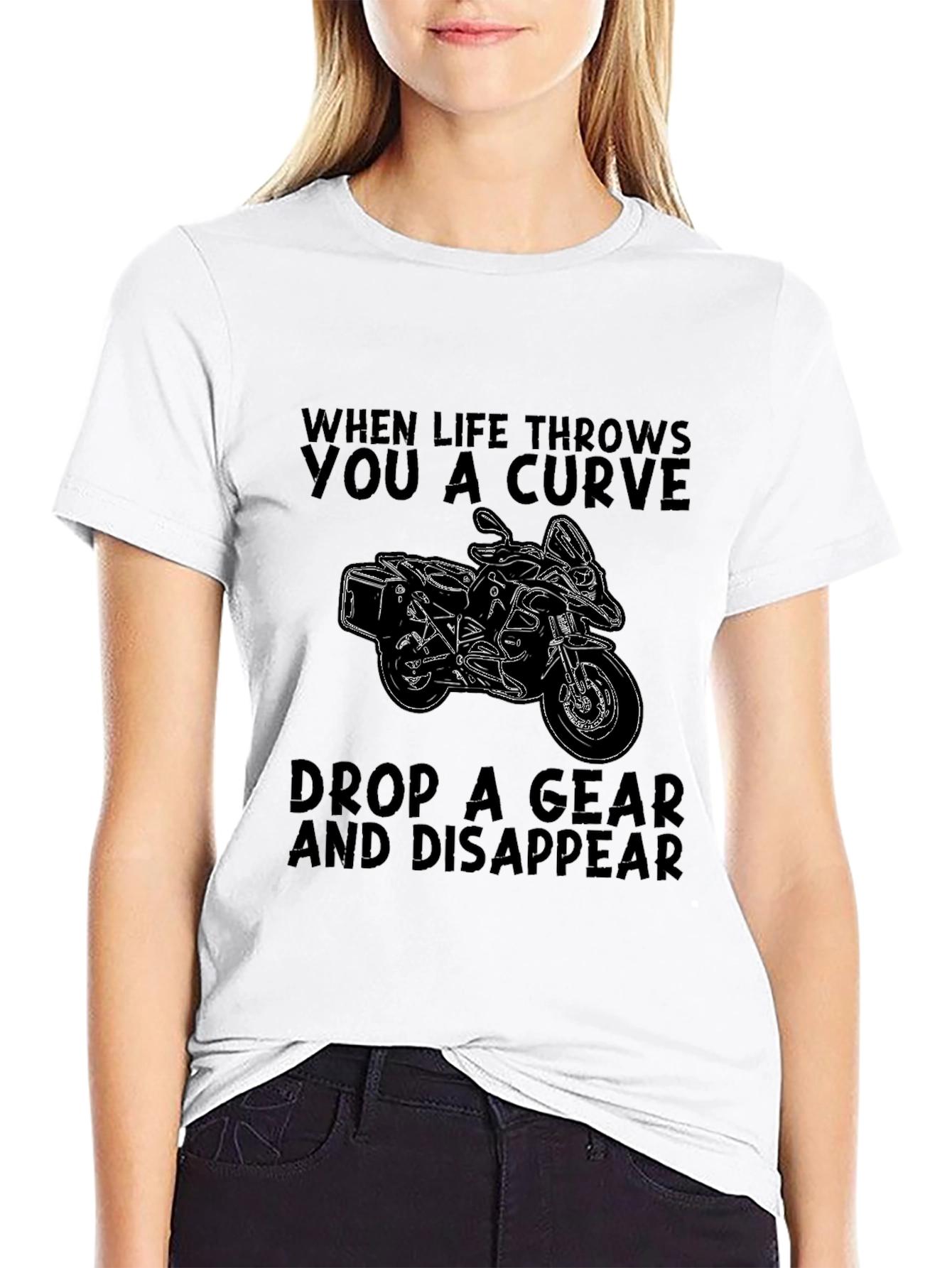 Motorcycle Curve T-Shirt