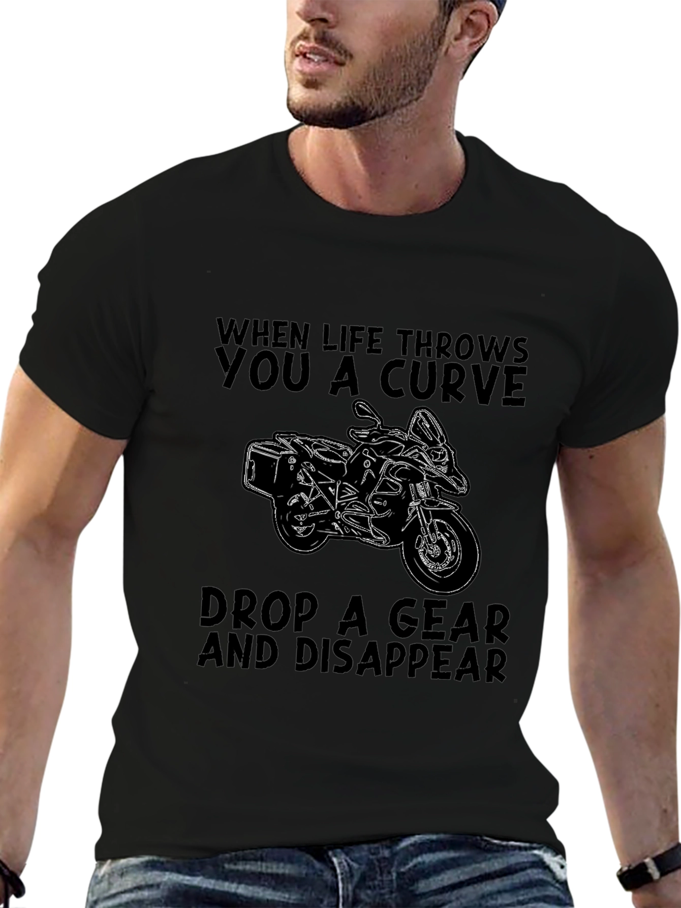 Motorcycle Curve T-Shirt