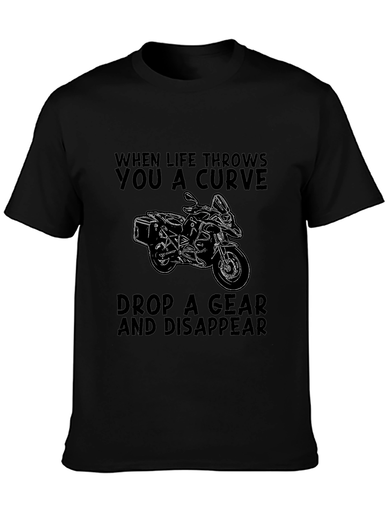 Motorcycle Curve T-Shirt