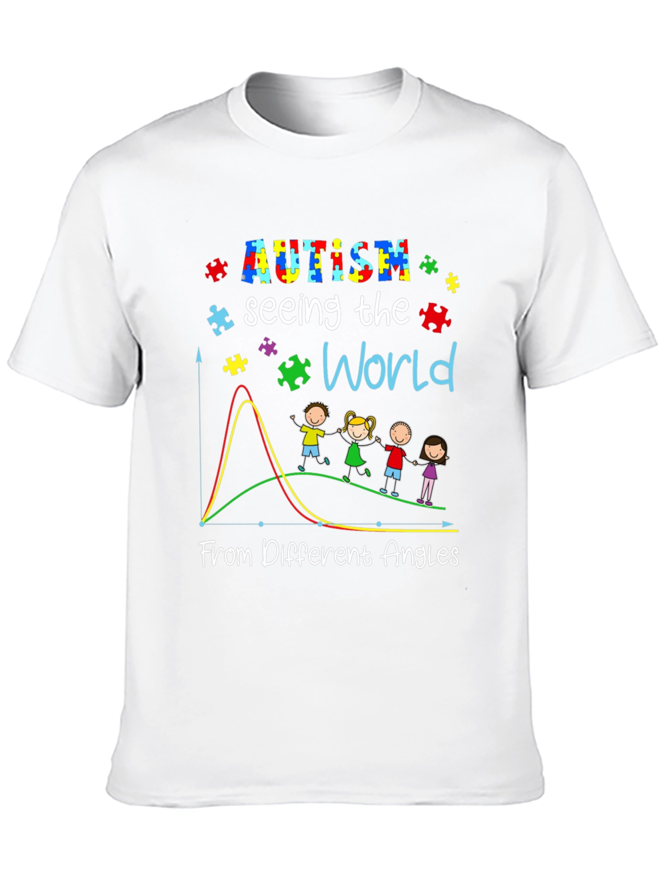Autism Seeing The World From Different Angles T-Shirt