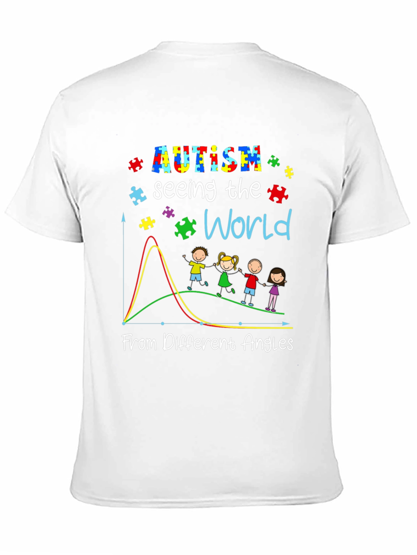 Autism Seeing The World From Different Angles T-Shirt