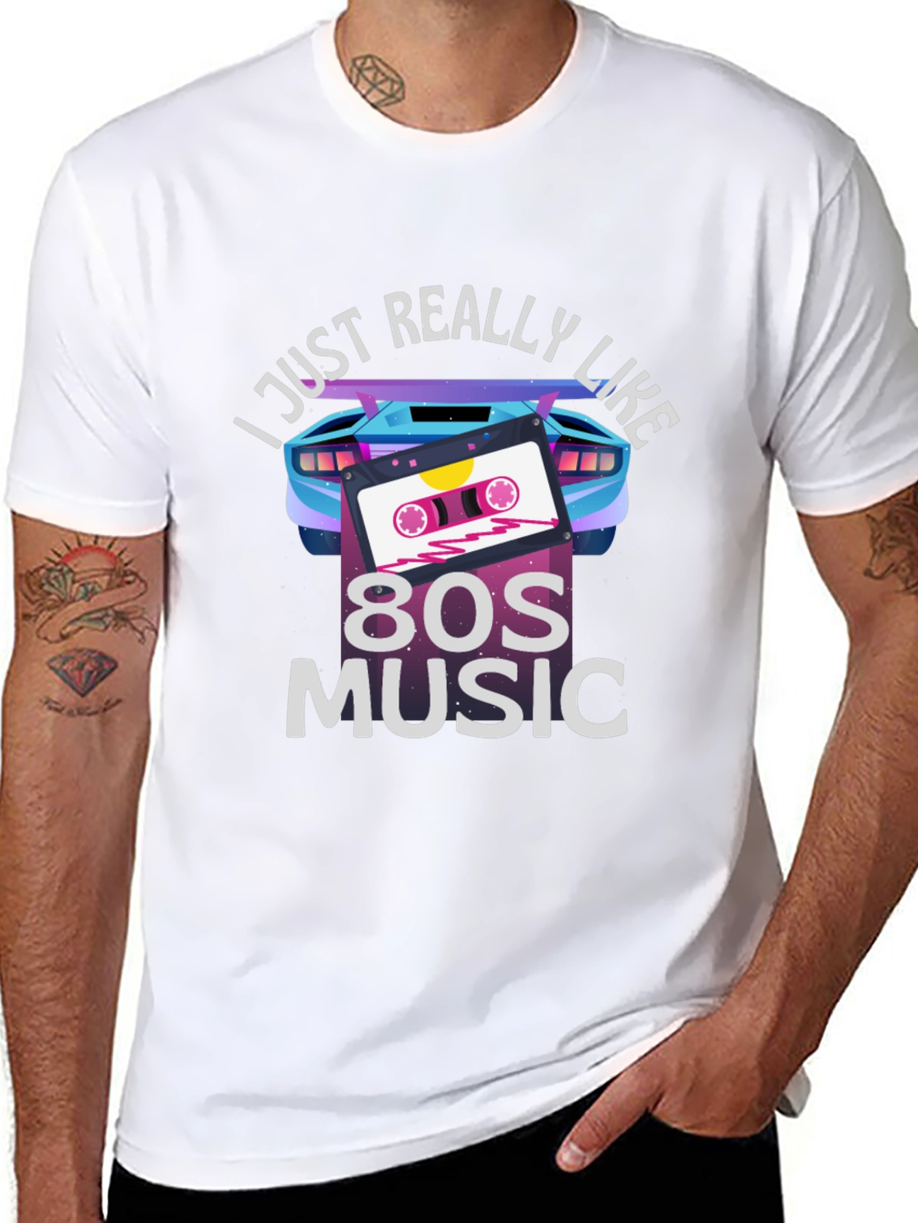 80s Music Graphic T-Shirt