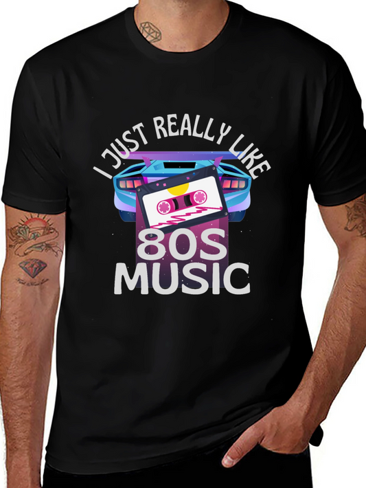 80s Music Graphic T-Shirt