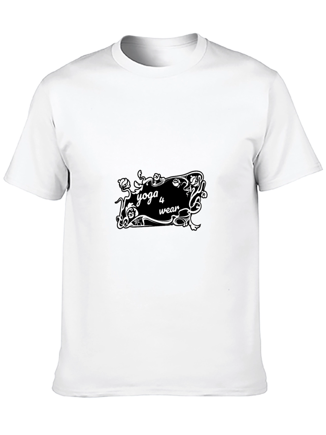 Yoga 4 Wear Black Graphic Tee