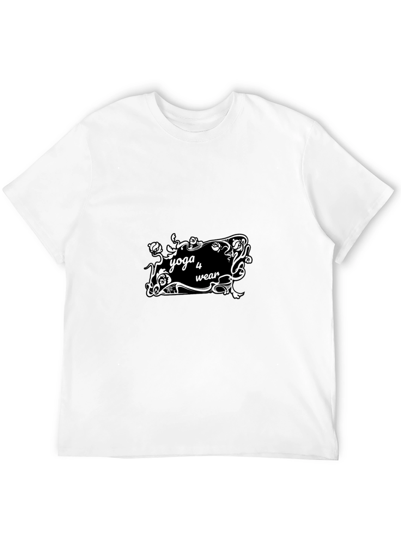 Yoga 4 Wear Black Graphic Tee