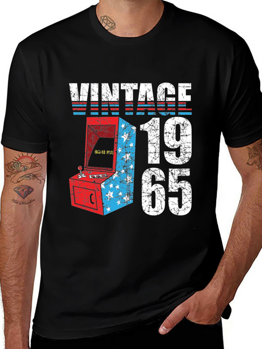 Vintage 1965 Arcade Gamer T-Shirt