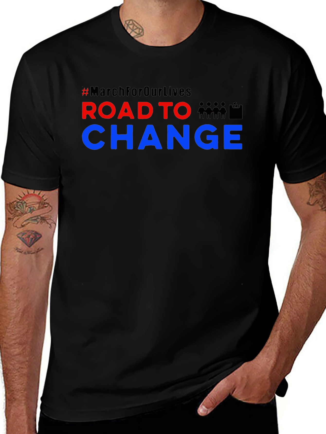 #MarchForOurLives Road to Change T-Shirt