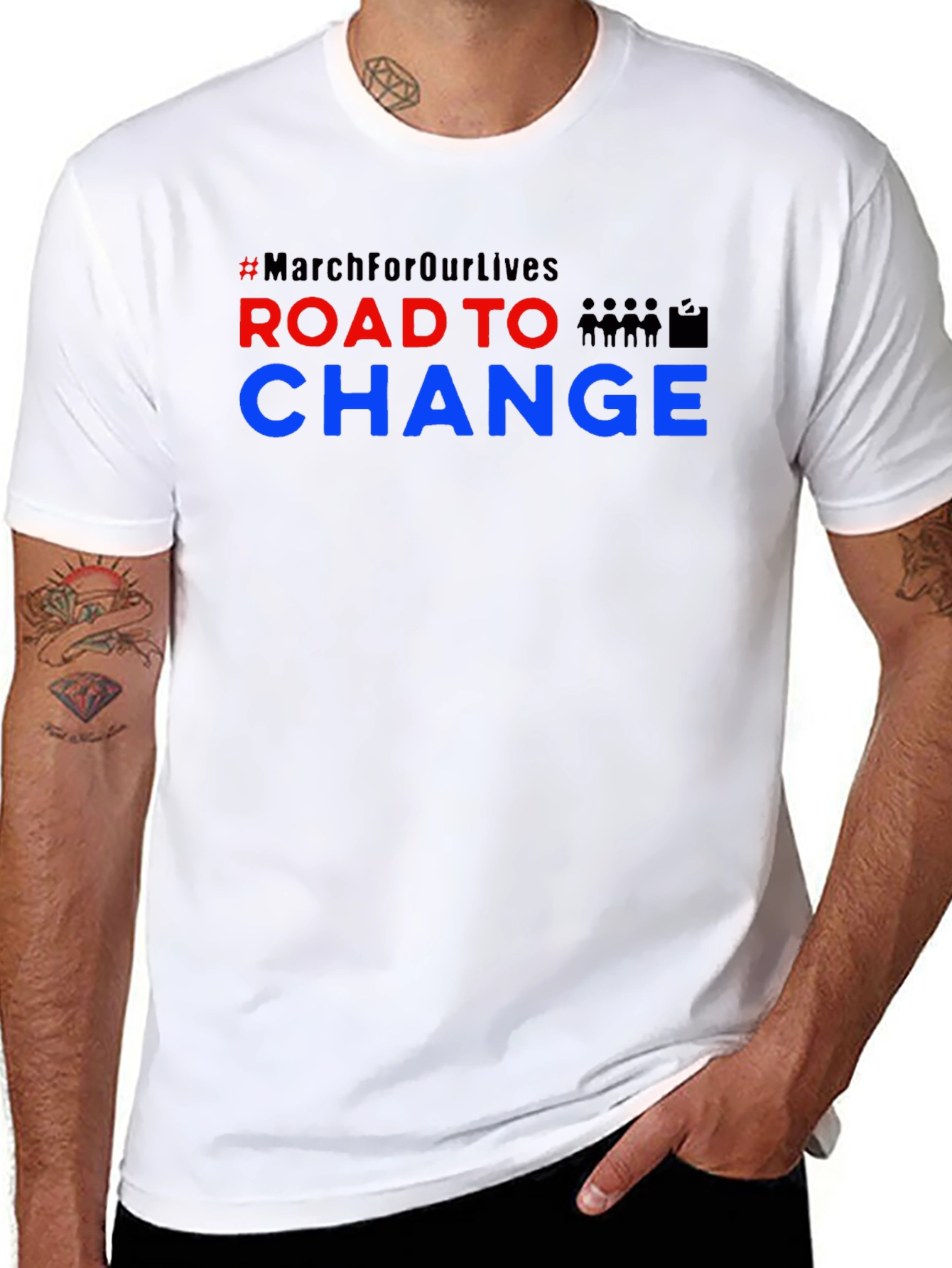 #MarchForOurLives Road to Change T-Shirt