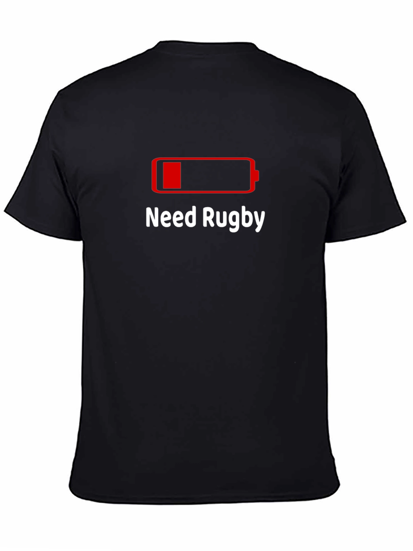 Need Rugby Black T-Shirt