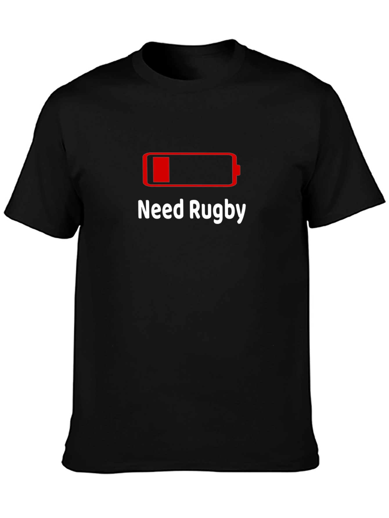 Need Rugby Black T-Shirt