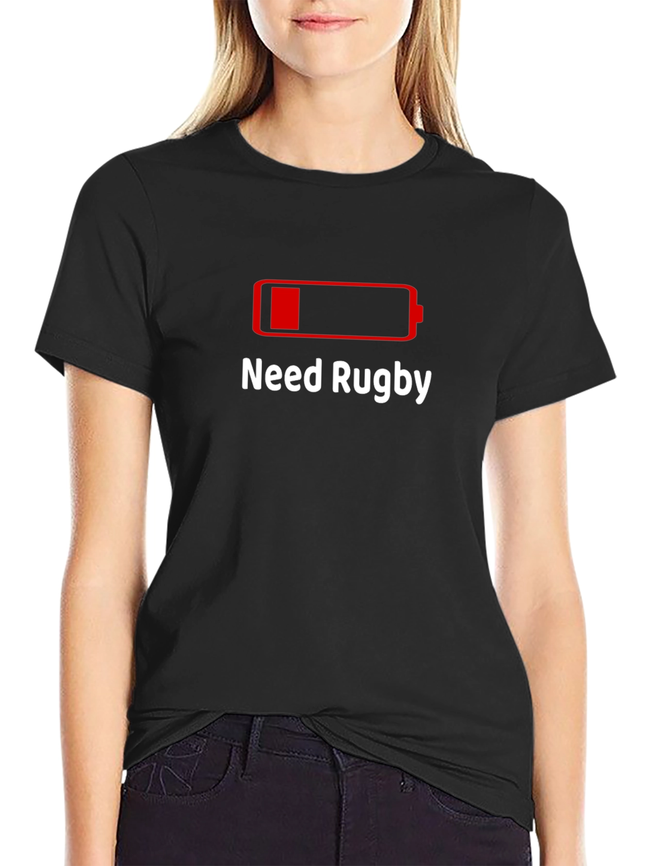 Need Rugby Black T-Shirt