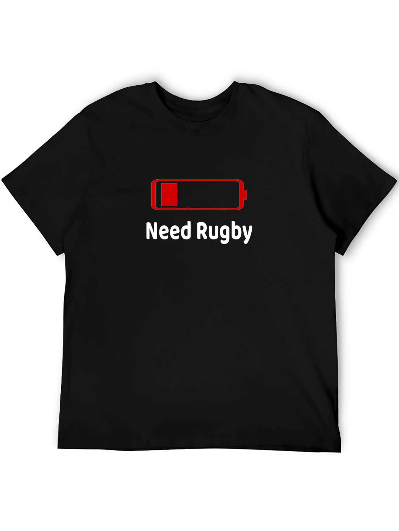 Need Rugby Black T-Shirt