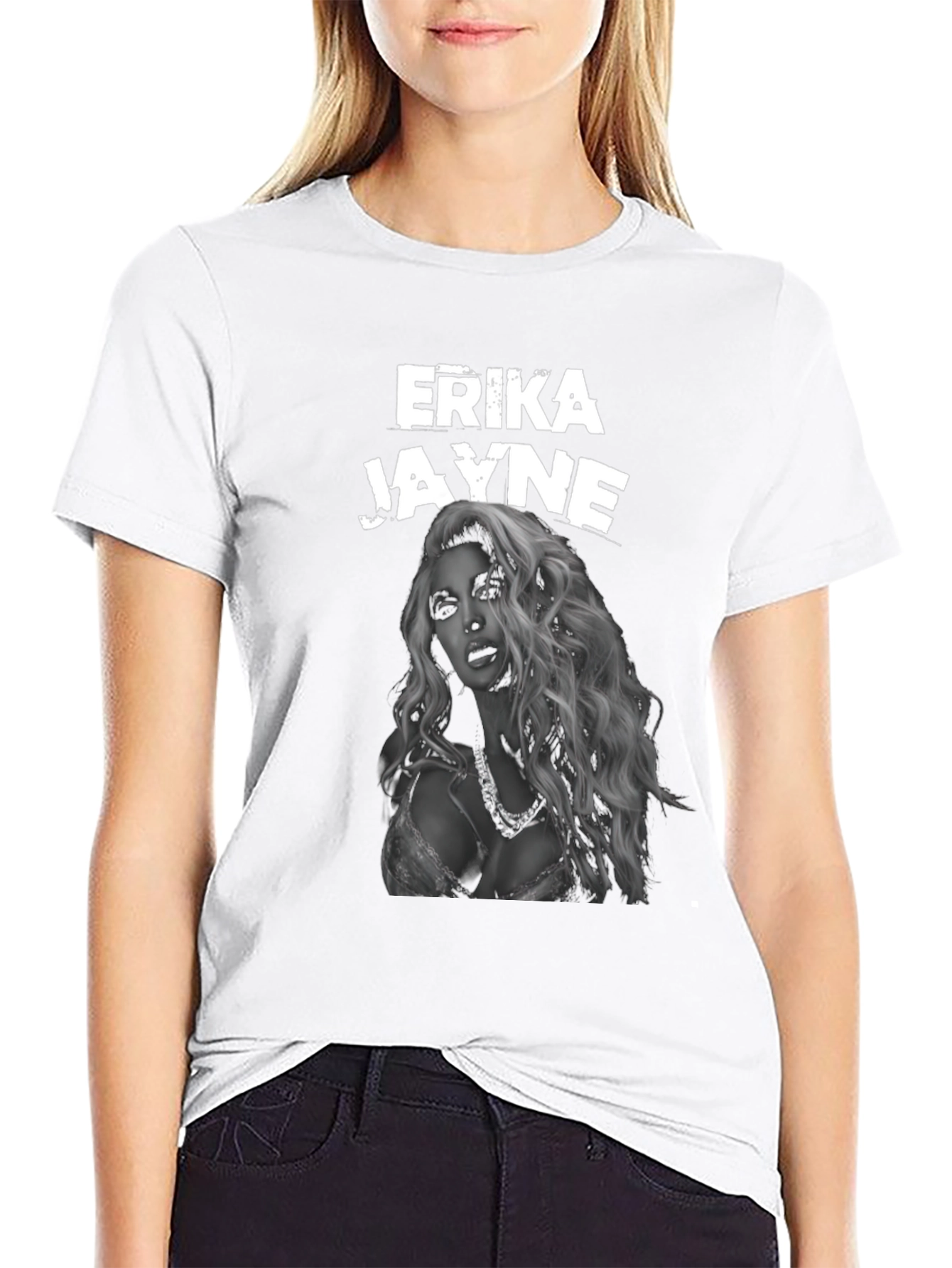 Erika Jayne Graphic T-Shirt - Black