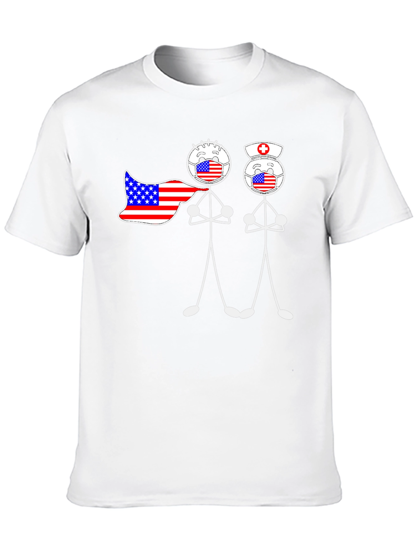 Patriotic Medical Heroes T-Shirt