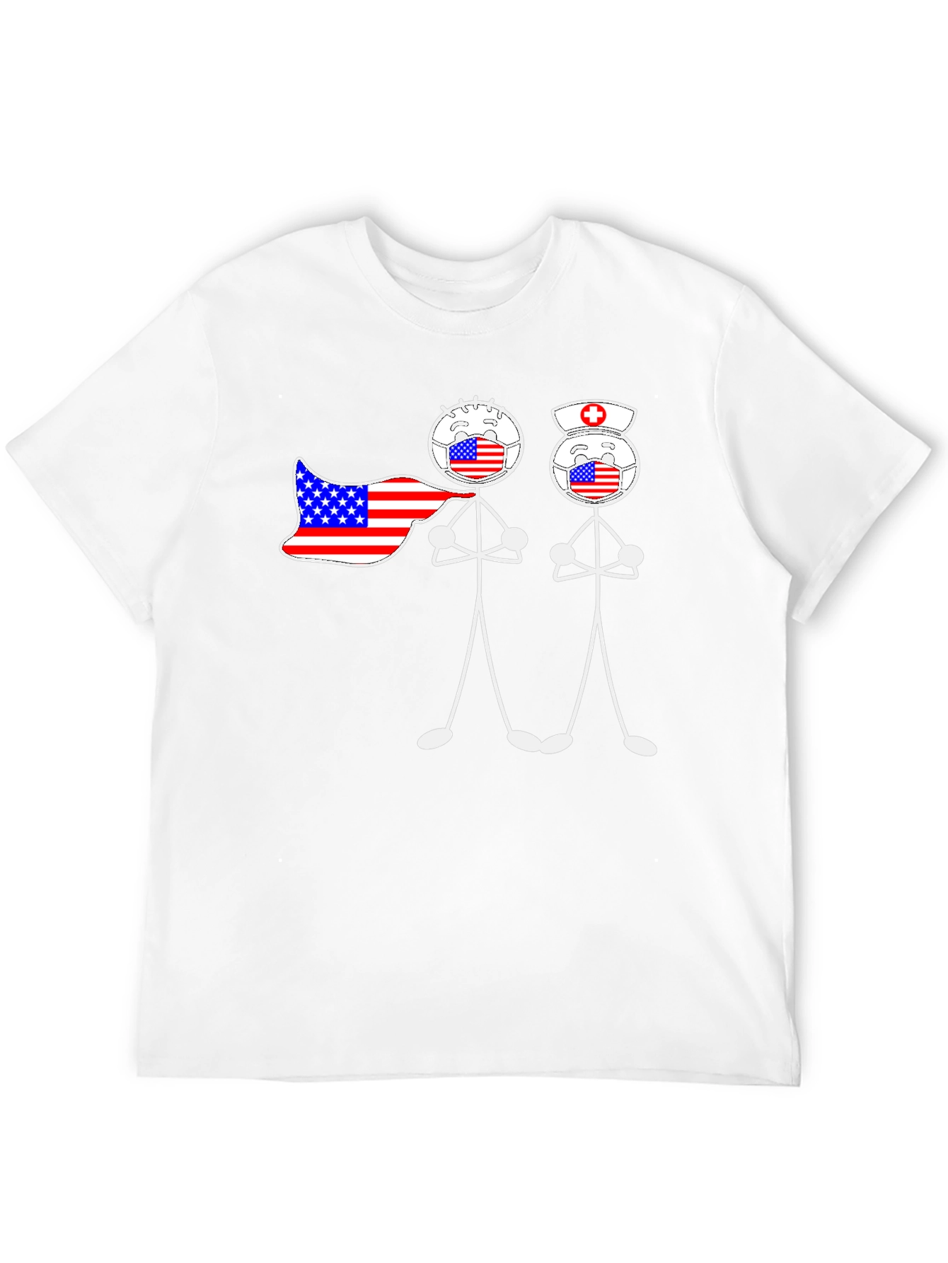 Patriotic Medical Heroes T-Shirt