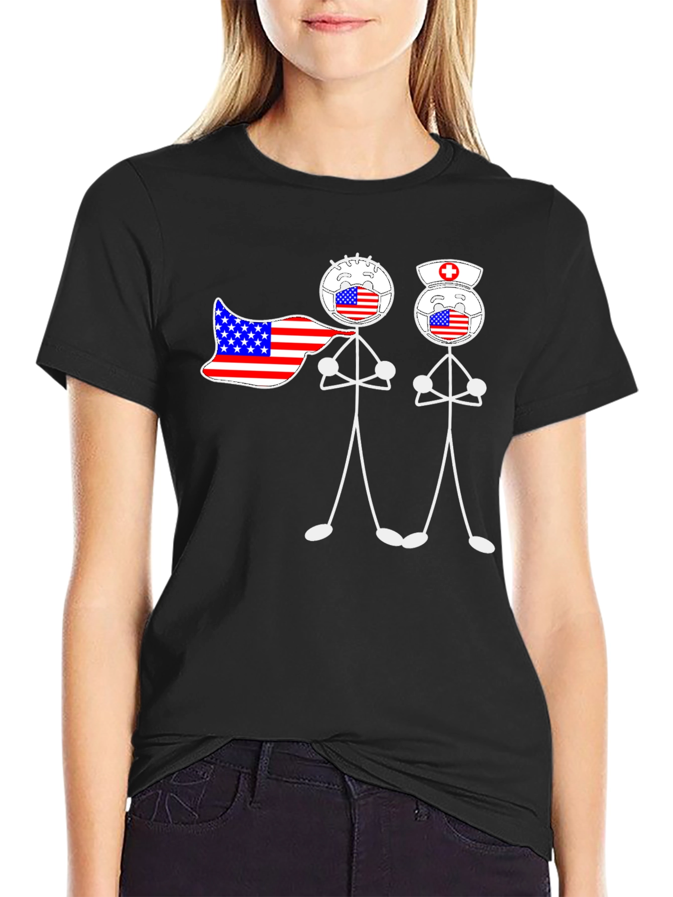 Patriotic Medical Heroes T-Shirt