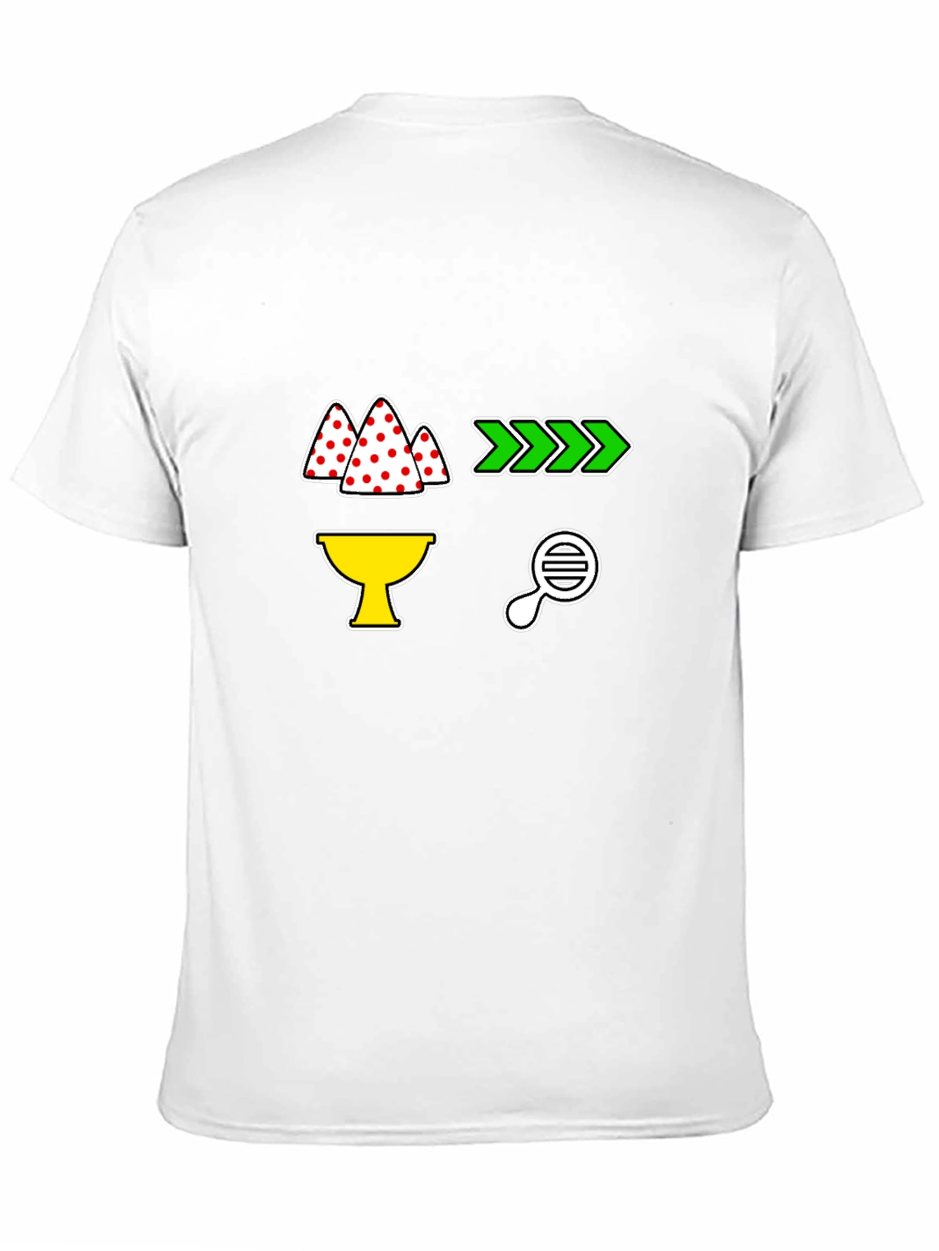 Cycling Jersey Inspired Graphic Tee