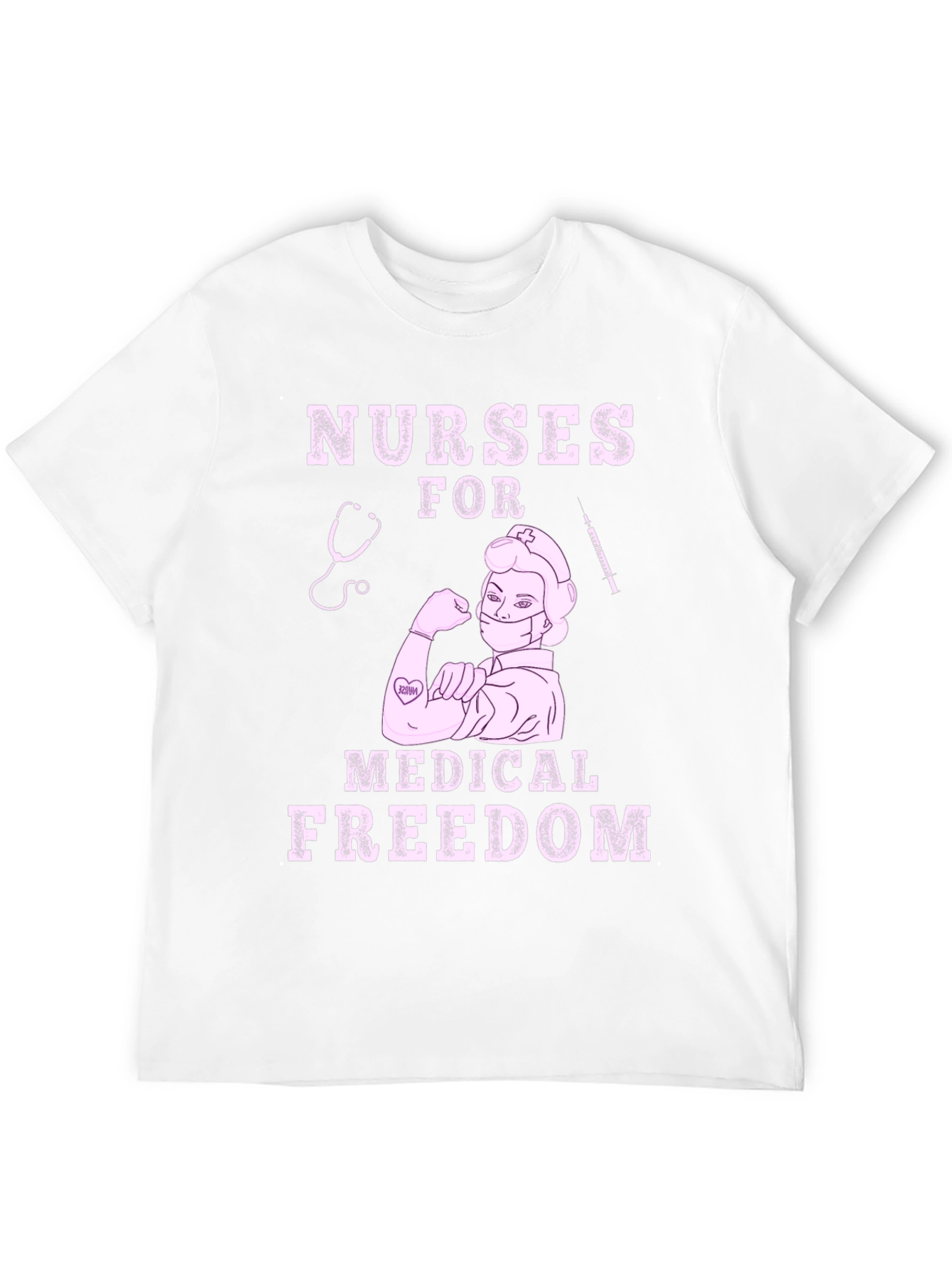 Nurses For Medical Freedom Graphic T-Shirt