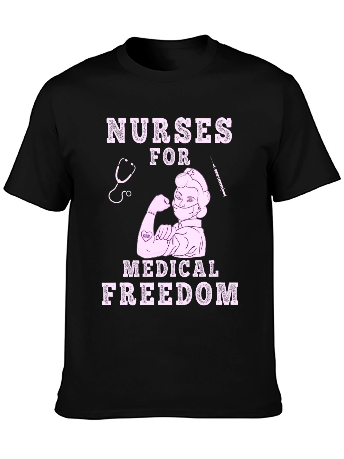 Nurses For Medical Freedom Graphic T-Shirt