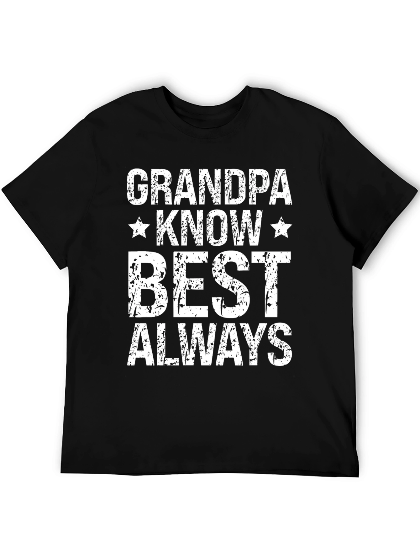 Grandpa Knows Best Mens Graphic T-Shirt