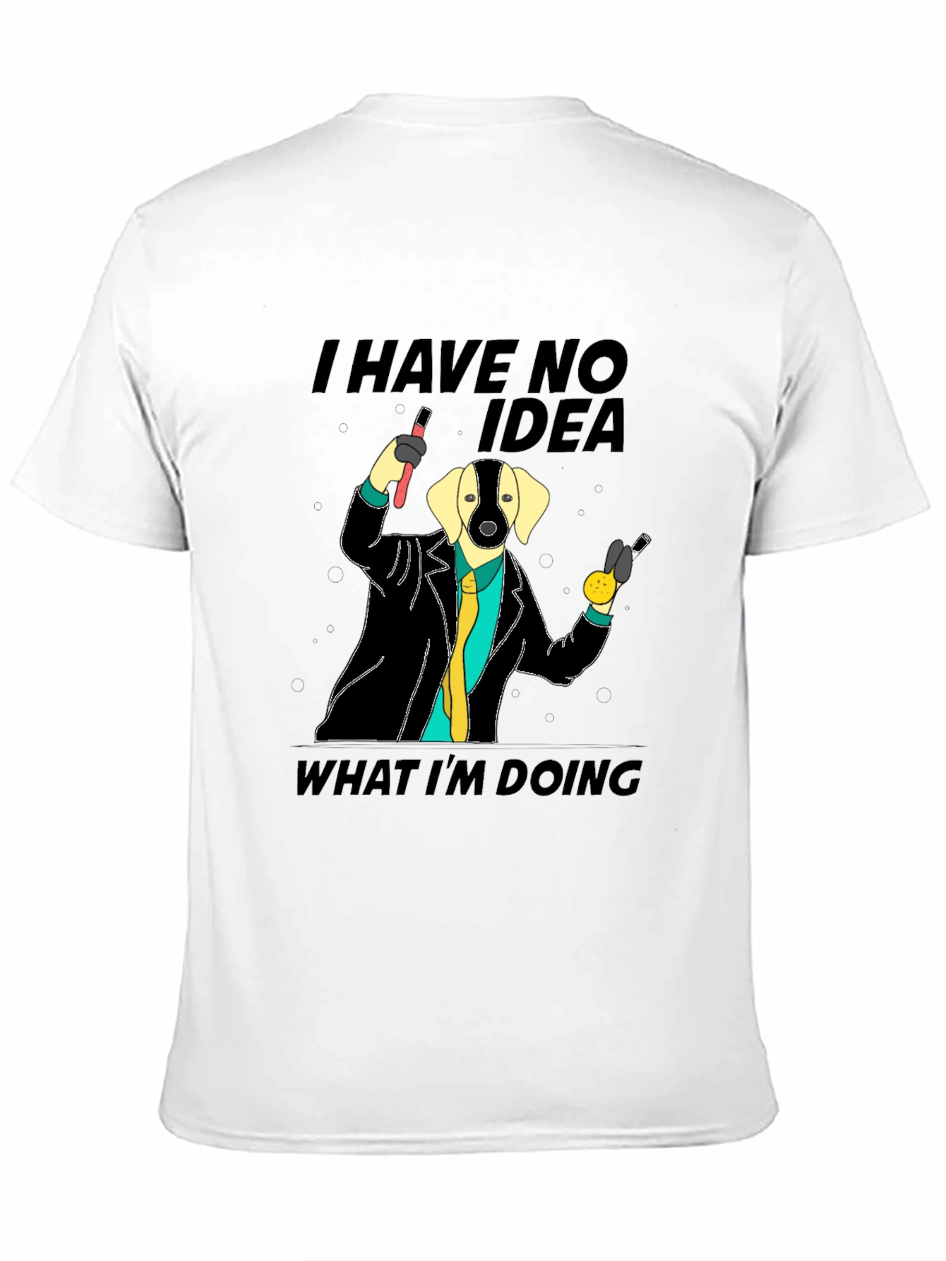 I Have No Idea Dog T-Shirt