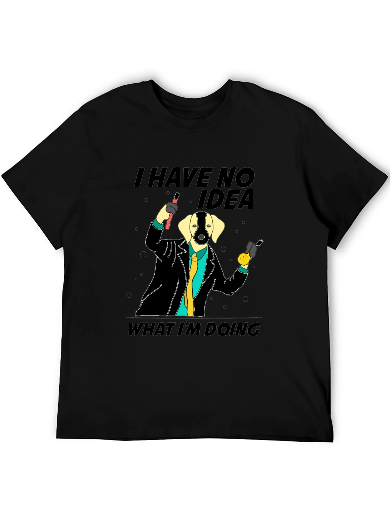 I Have No Idea Dog T-Shirt