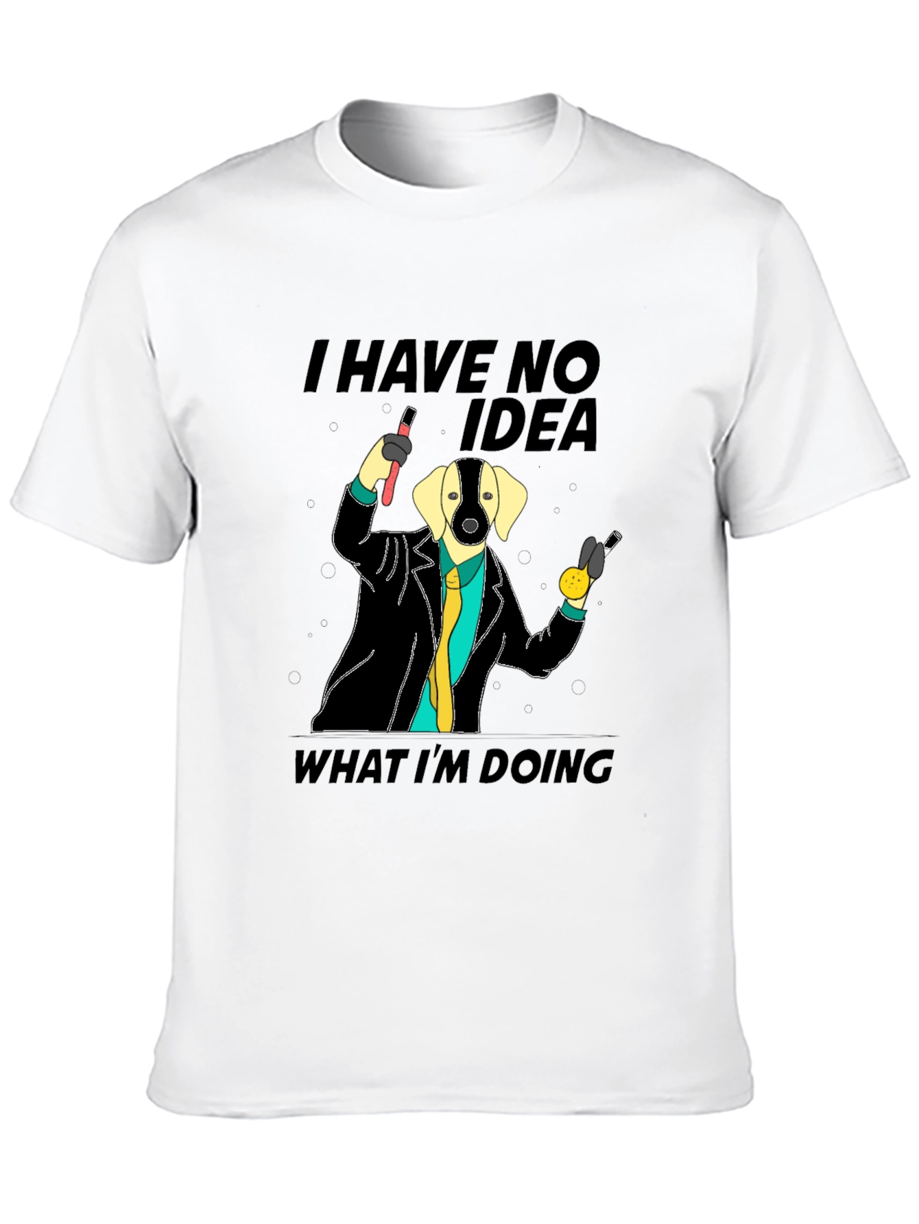 I Have No Idea Dog T-Shirt