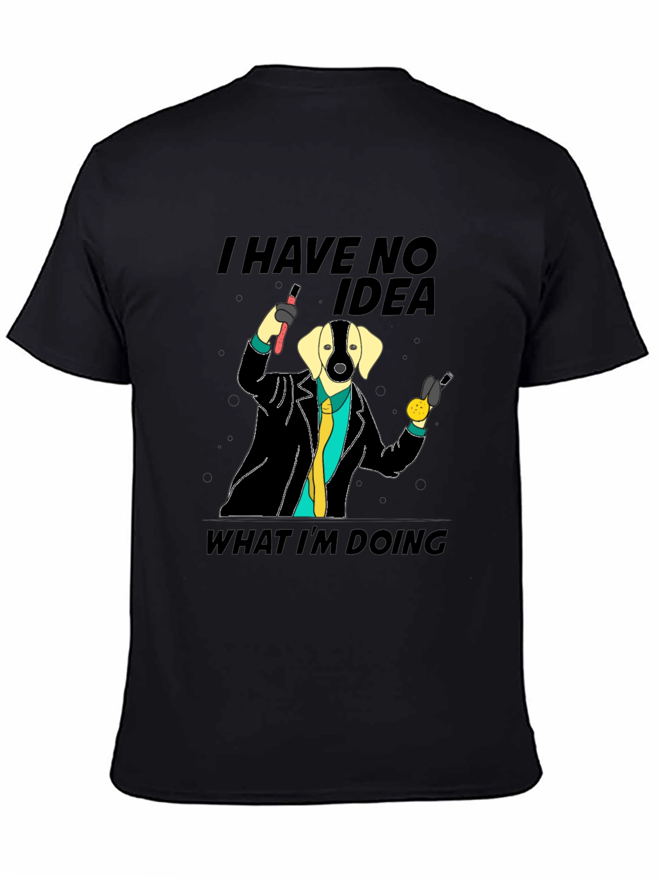 I Have No Idea Dog T-Shirt