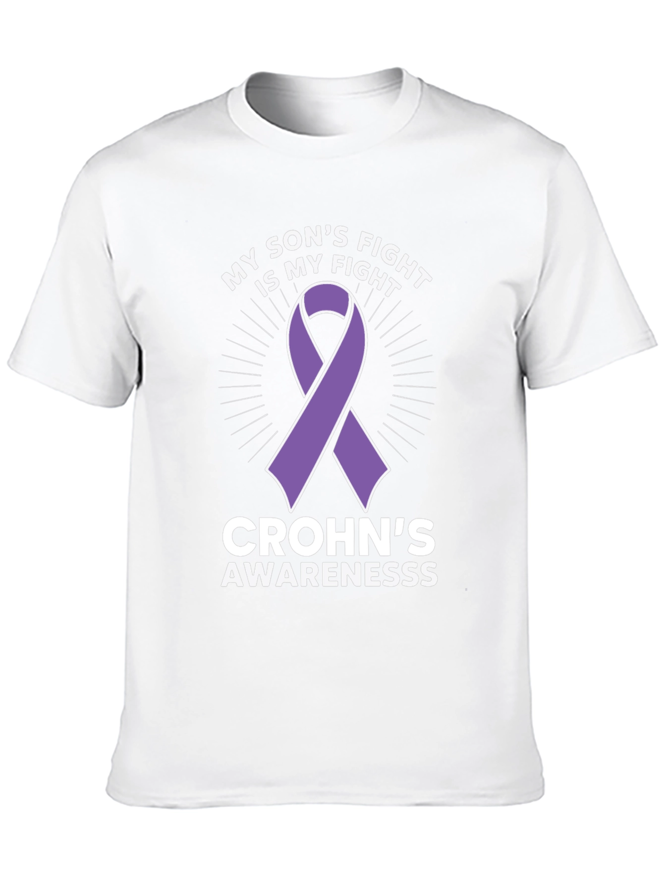 Crohns Awareness T-Shirt - My Sons Fight