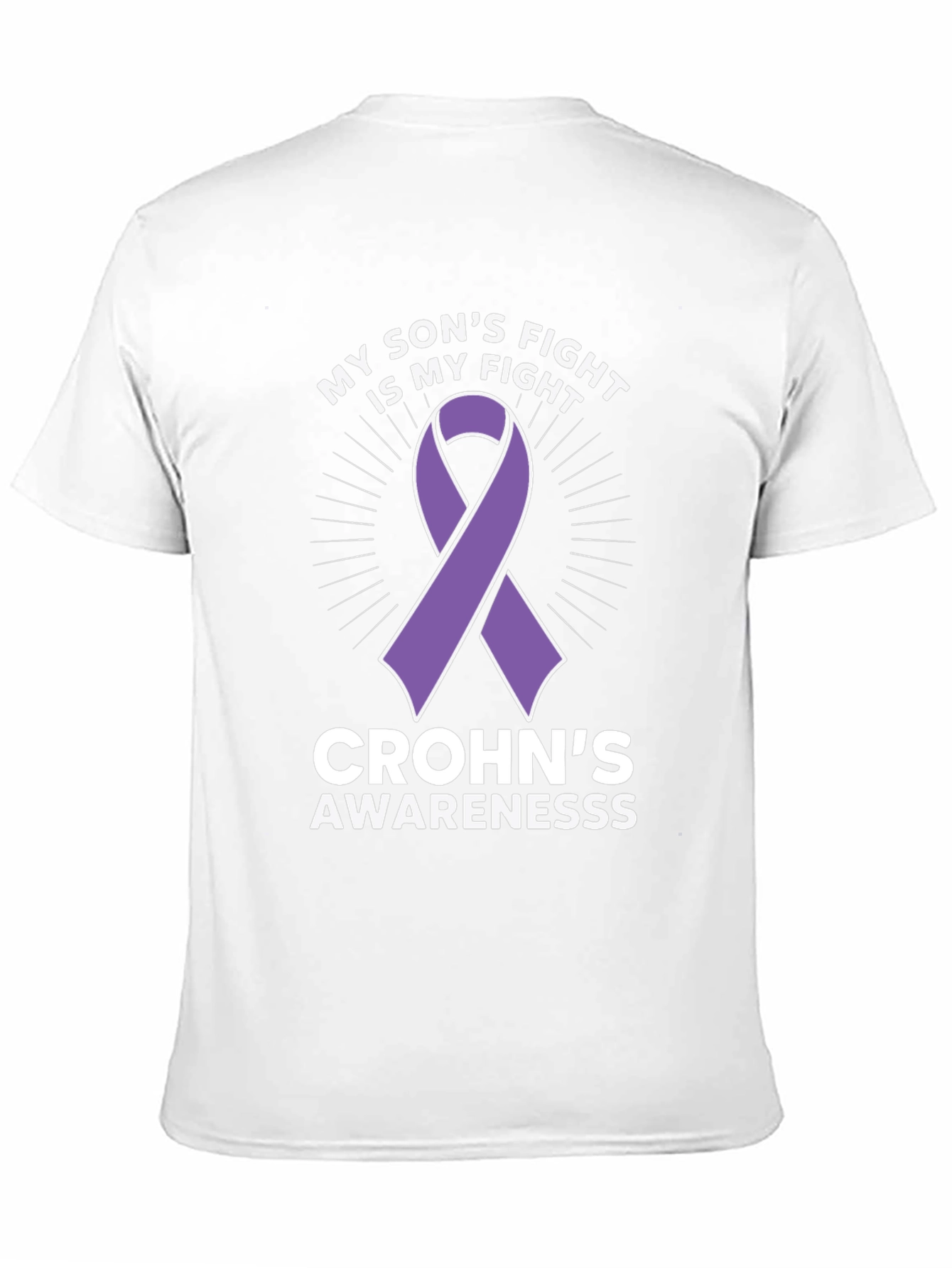 Crohns Awareness T-Shirt - My Sons Fight