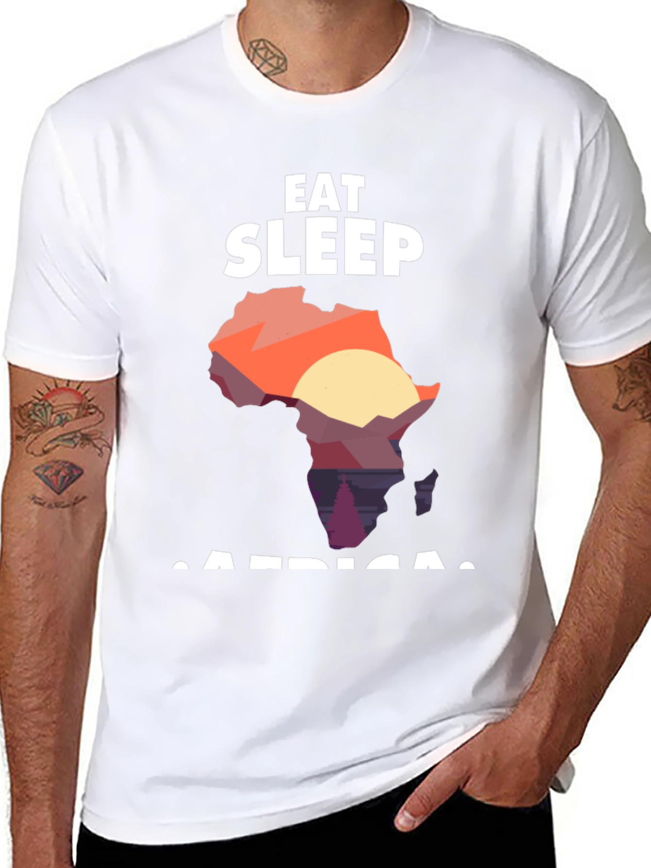 Eat Sleep Africa T-Shirt