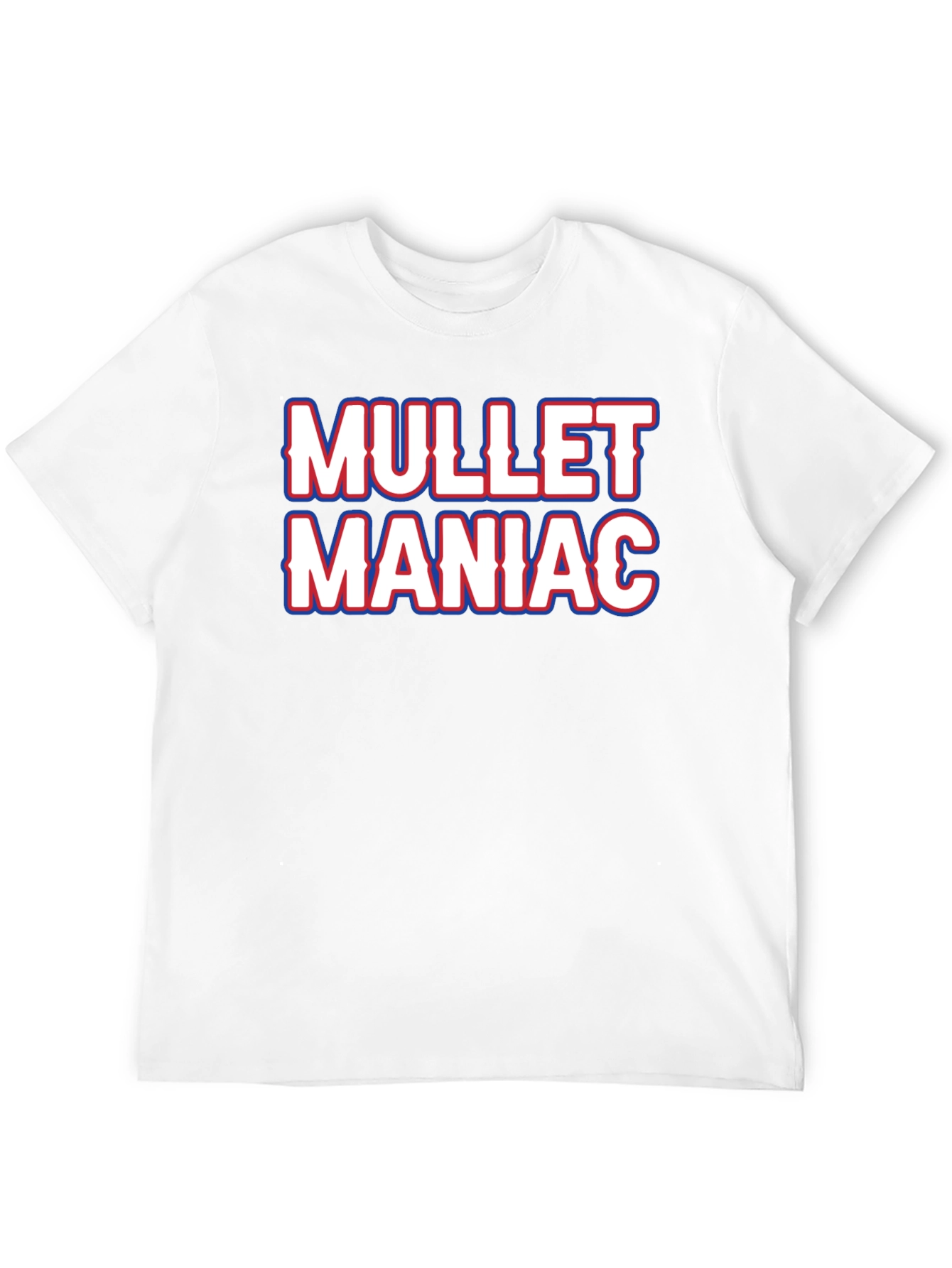 Mullet Maniac Black T-Shirt