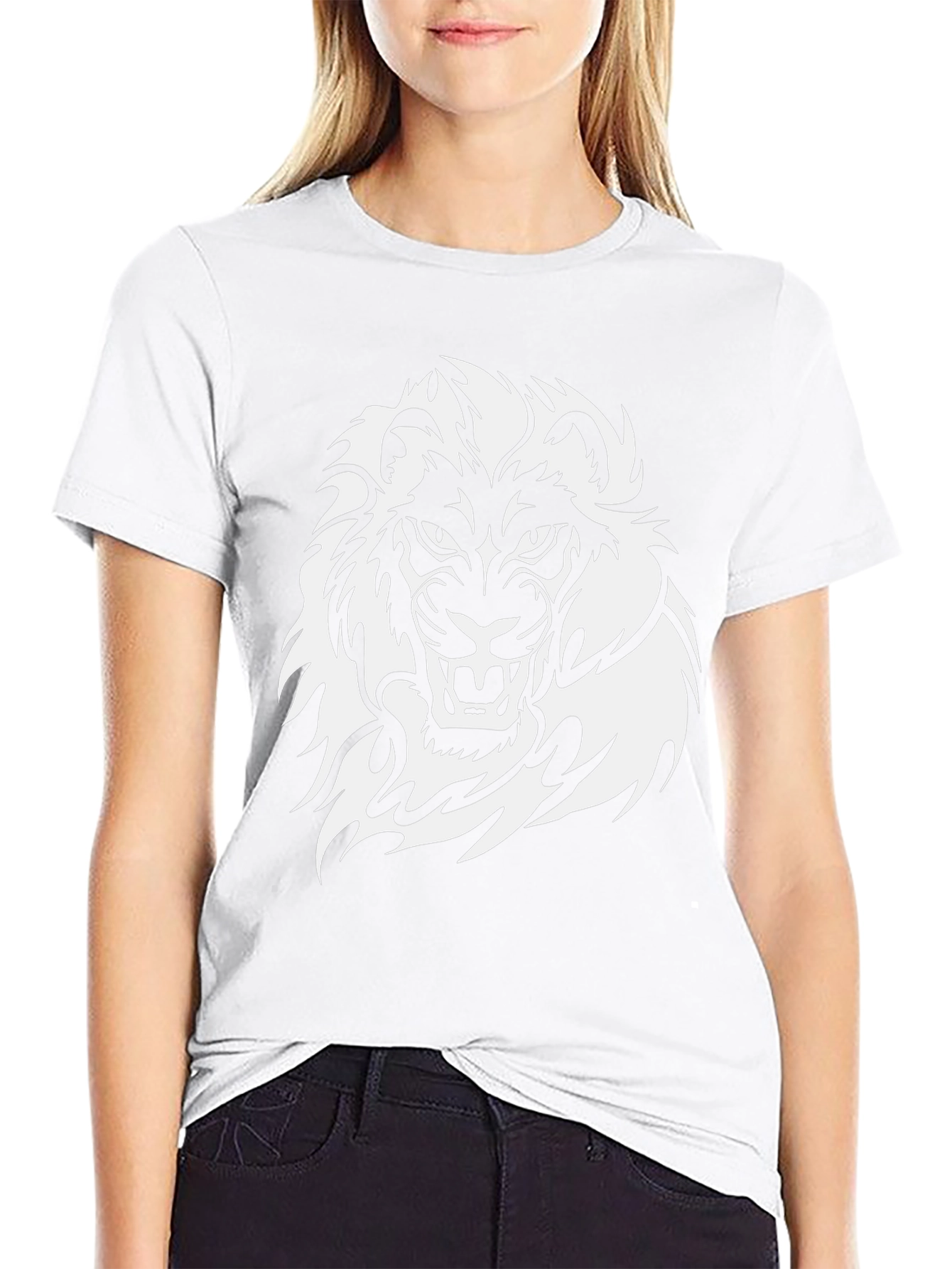 Lion Graphic Tee - Fierce Style