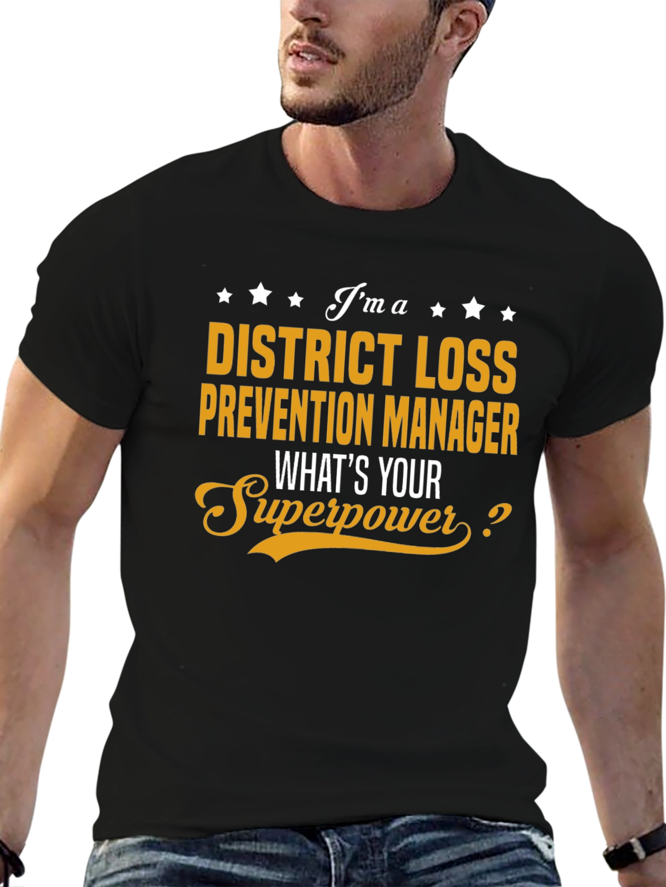 District Loss Prevention Manager Superpower T-Shirt