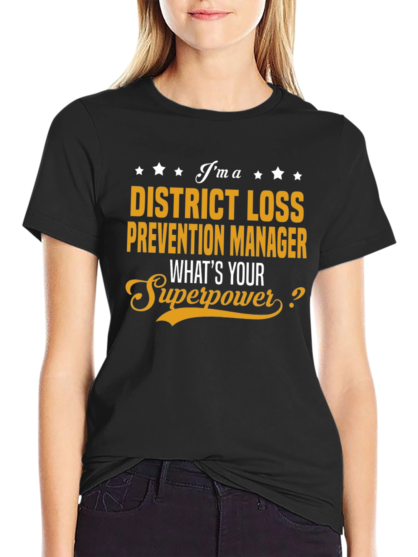 District Loss Prevention Manager Superpower T-Shirt